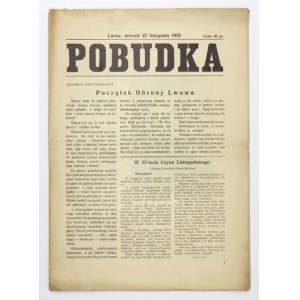 POBUDKA. Lwów, 22 XI 1938.