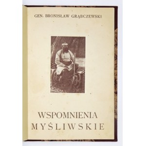 GRĄBCZEWSKI B. - Wspomnienia myśliwskie. 1925. Ilustracje