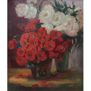 Stanisław Korzeniewski (1882 Kowieńszczyzna - 1942 Munich), Bouquet de coquelicots