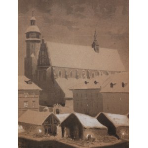 Stanisław Fabijański (1865 Paryż - 1947 Kraków), Kościół Bożego Ciała w Krakowie, 1918 r.