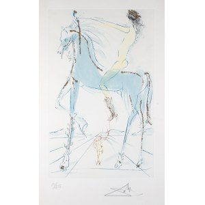 Salvador Dali (1904 Figueres/Hiszpania - 1989 Figueres/Hiszpania), Z cyklu „Pieśń nad pieśniami”, 1971 r.