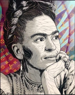 Michał Mąka, FRIDA LV, 100 x 80 cm.