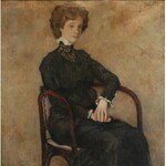 Kazimierz SICHULSKI (1879-1942), Portret młodej kobiety, 1909