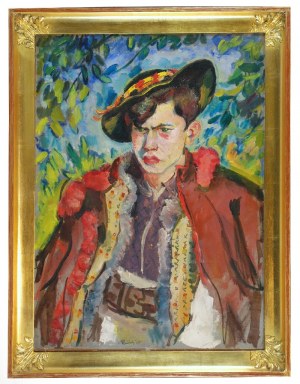 Pautsch FRYDERYK (1877-1950), Młody Hucuł, 1930