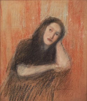 Artur MARKOWICZ (1872-1934), Zamyślona kobieta