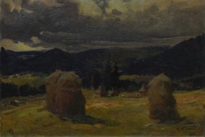 Michał STAŃKO (1901-1969), Snopki w górach, 1954