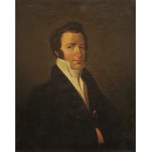 Malarz nieokreślony, XIX w., Portret mężczyzny