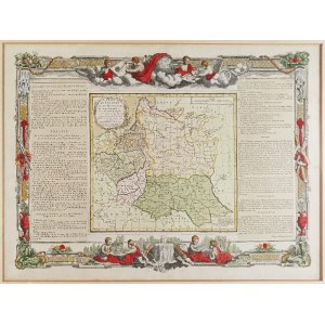 Louis Brion de la Tour oprac., wyd. Louis Charles Desnos, Mapa Rzeczypospolitej w 2 poł. XVIII w.