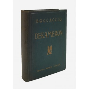 Giovanni BOCCACCIO (1313-1375), Maja BEREZOWSKA (1898-1978), Dekameron