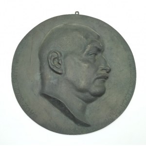 Marcin ROŻEK (1885-1944), Medallion with portrait of an unspecified man