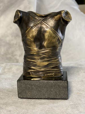 Igor Mitoraj (1944 - 2014 ), Pancerz - Cuirasse II, 1986