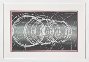 Halina WRZESZCZYŃSKA (1929-2018) , Spirale elektronów, 1970