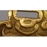 barokowe klamry 18 w. brąz złocony