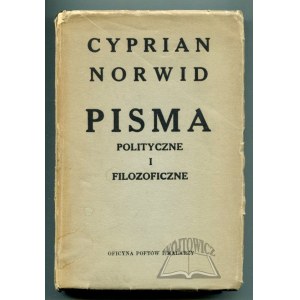 NORWID Cyprian, Pisma polityczne i filozoficzne.