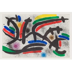 Miró Joan, Kompozycja III, 1972