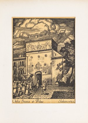 Roman Jakimowicz (1899-1964), Ostra Brama w Wilnie, 1928
