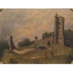 H. Kemnitz, Boyneburg [Ruiny zamku], 1885
