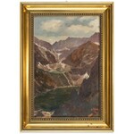 Alfred Żmuda (1897-1966), Pejzaż z Tatr (Morskie Oko i Czarny Staw), 1940