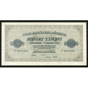 500.000 marek 1923