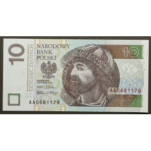 10 złotych 2012 - AA -