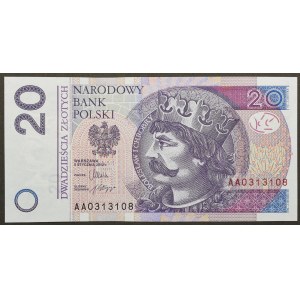 20 złotych 2012 - AA -