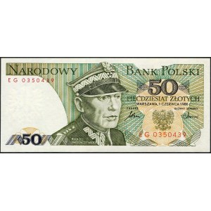 50 złotych 1986 - EG -