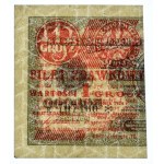 1 grosz 1924, bilet zdawkowy (lewy) - BC❉ -
