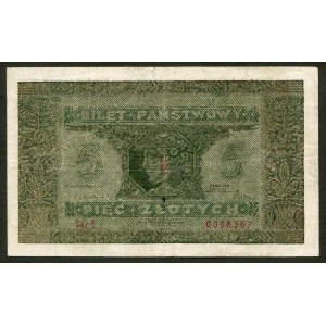 5 złotych 1926 Ser. E.