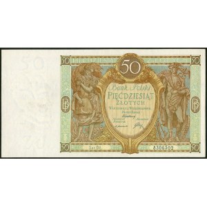 50 złotych 1929 Ser. DŁ.