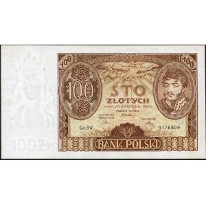 100 złotych 1934 Ser. BW.