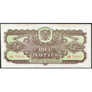 5 złotych 1944 ...owym - AM -