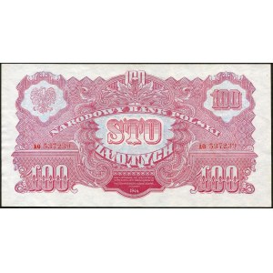 100 złotych 1944 ...owym - AO -