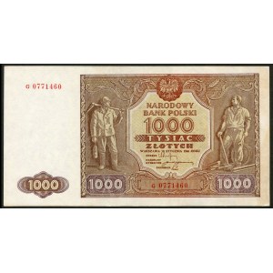 1000 złotych 1946 - G -