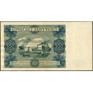 500 złotych 1947 - T2 -