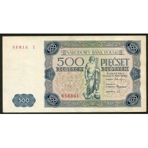 500 złotych 1947 - I -