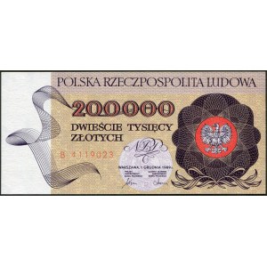 200.000 złotych 1989 - B -