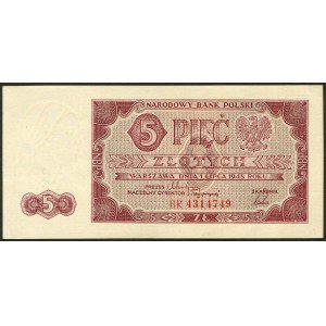 5 złotych 1948 - BR -