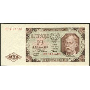 10 złotych 1948 - BD -
