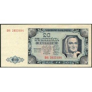 20 złotych 1948 - DS -