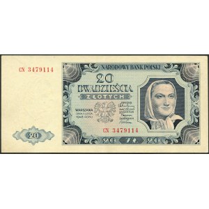 20 złotych 1948 - CN -