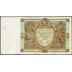 Zestaw banknotów w rulonie - 50 złotych 1929 (122szt.)