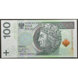 100 złotych 2018 - DX -