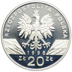 20 złotych 1998, Ropucha