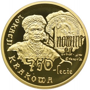 200 złotych 2007, 750 - lecie Lokacji Krakowa