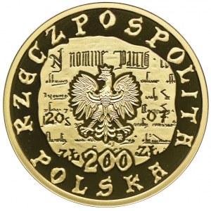 200 złotych 2007, 750 - lecie Lokacji Krakowa