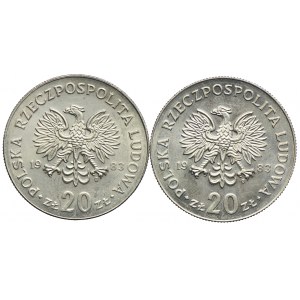 20 złotych 1983, Marceli Nowotko (2szt.)