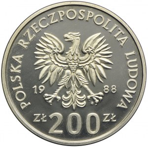 200 złotych 1988 Włochy 1990, PRÓBA, miedzionikiel