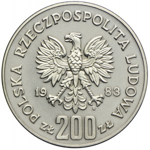 200 złotych 1983, 300 lat odsieczy wiedeńskiej, PRÓBA, NIKIEL