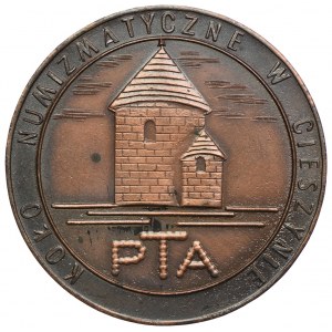 Medal Cieszyn Wystawa monet, medali i banknotów 1969