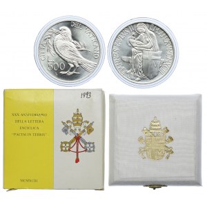 Watykan, Jan Paweł II, 500 lirów 1993